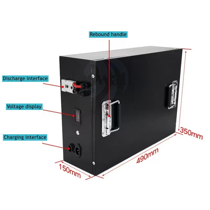Lifepo4 Battery Pack 72V with  - огляд і ціна Lifepo4 72V 100Ah Battery Pack Ev