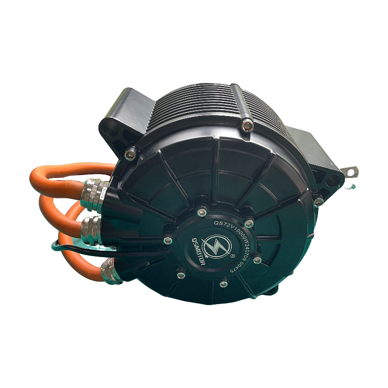 QSMOTOR 165 60H V3 12000W Mid- - огляд і ціна Fardriver Nd72850 Controller