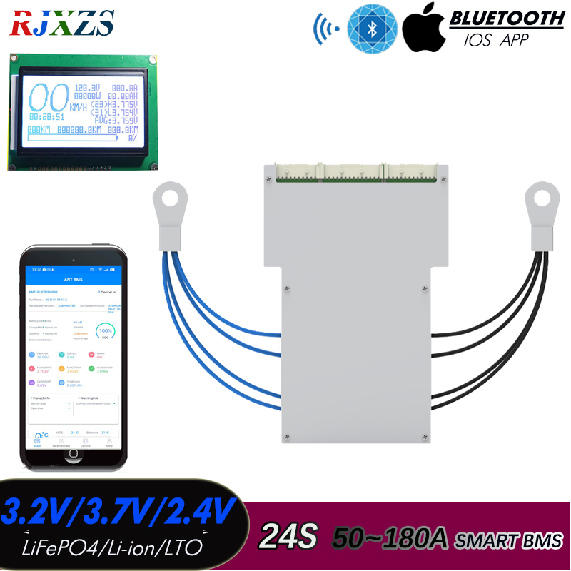 8S to 20S 22S 24S SMART Ant BM - огляд і ціна Smart Bms 24S 200A Bluetooth Lifepo4