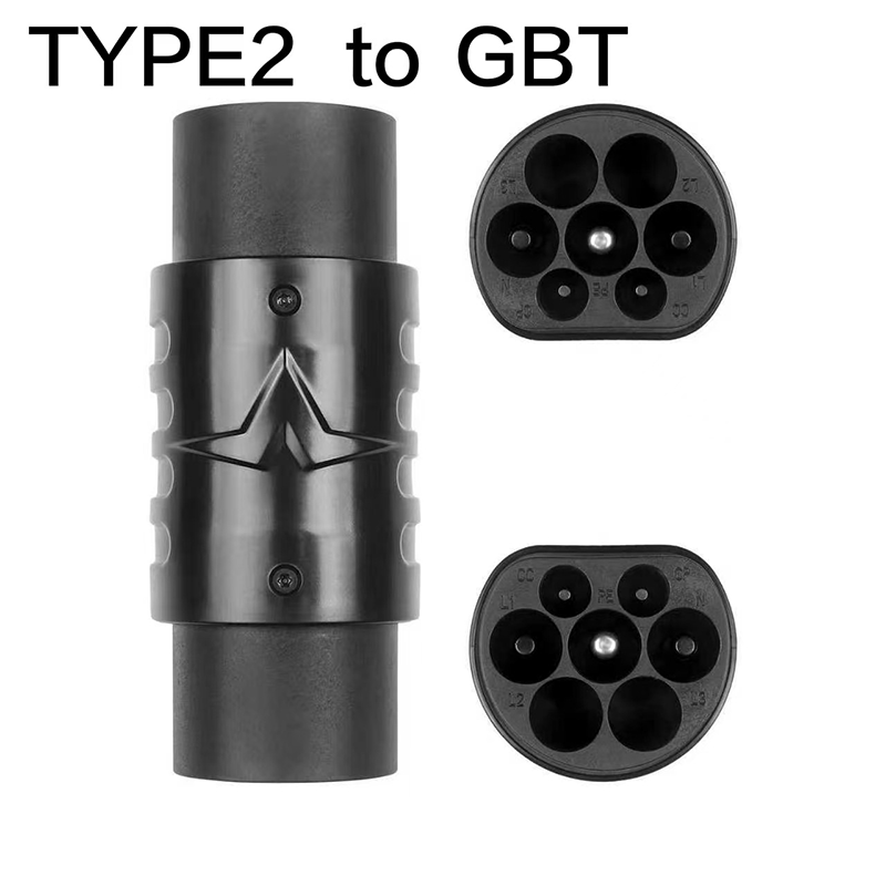 Type 2 to GBT Adapter 32A 7.2/ - огляд і ціна Ev Charger Type 2 22Kw 32A 3 Phase